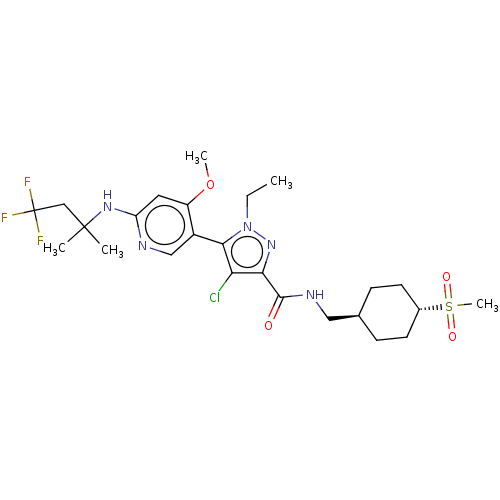 Chemical structure of BindingDB Monomer ID 491765