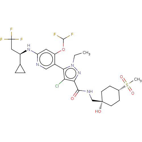 Chemical structure of BindingDB Monomer ID 491804