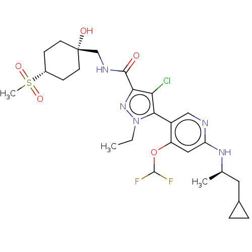 Chemical structure of BindingDB Monomer ID 491807