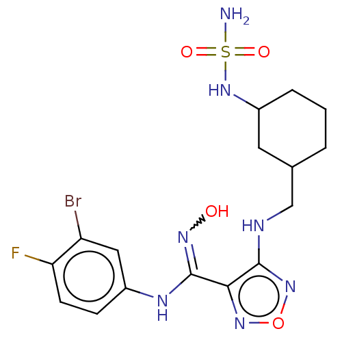 Chemical structure of BindingDB Monomer ID 492863