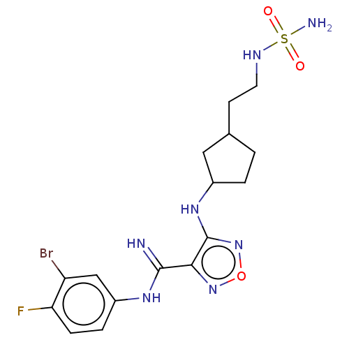 Chemical structure of BindingDB Monomer ID 492869