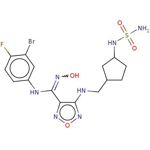 Chemical structure of BindingDB Monomer ID 492871