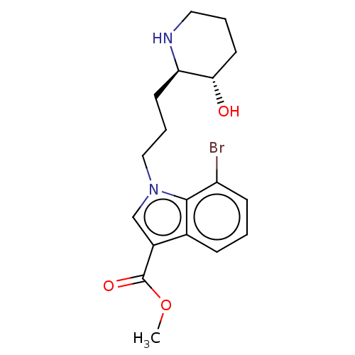 Chemical structure of BindingDB Monomer ID 493448