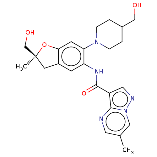 Chemical structure of BindingDB Monomer ID 494045