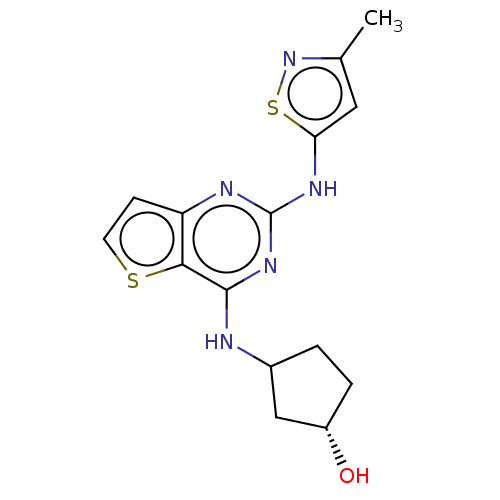 Chemical structure of BindingDB Monomer ID 494350