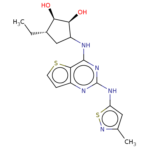 Chemical structure of BindingDB Monomer ID 494435