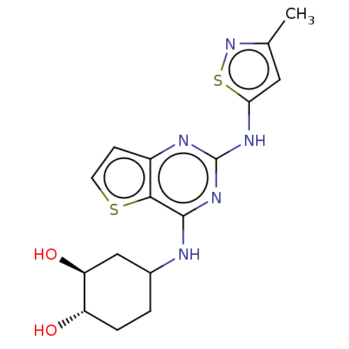 Chemical structure of BindingDB Monomer ID 494510