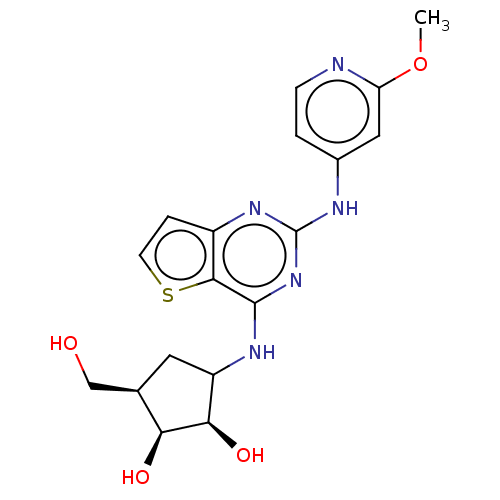 Chemical structure of BindingDB Monomer ID 494516