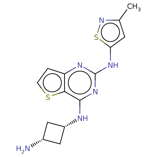 Chemical structure of BindingDB Monomer ID 494574