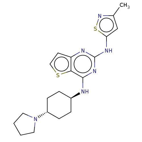 Chemical structure of BindingDB Monomer ID 494595