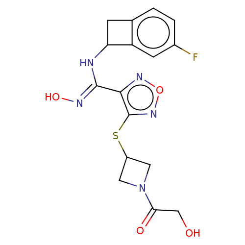 Chemical structure of BindingDB Monomer ID 494813