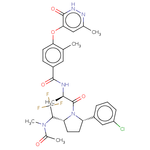 Chemical structure of BindingDB Monomer ID 495125