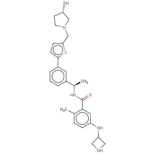 Chemical structure of BindingDB Monomer ID 496854