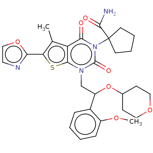Chemical structure of BindingDB Monomer ID 496905