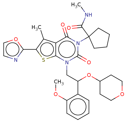 Chemical structure of BindingDB Monomer ID 496909
