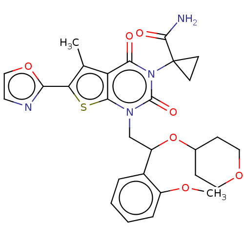 Chemical structure of BindingDB Monomer ID 496912