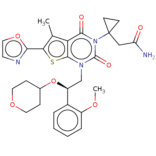 Chemical structure of BindingDB Monomer ID 496974