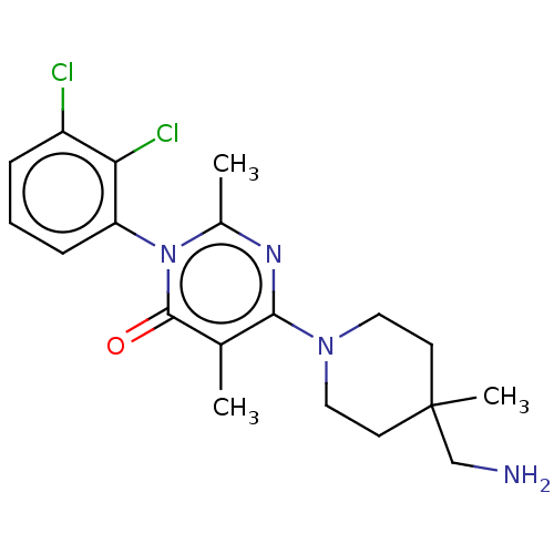 Chemical structure of BindingDB Monomer ID 497022