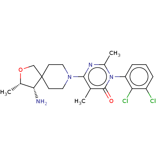 Chemical structure of BindingDB Monomer ID 497074