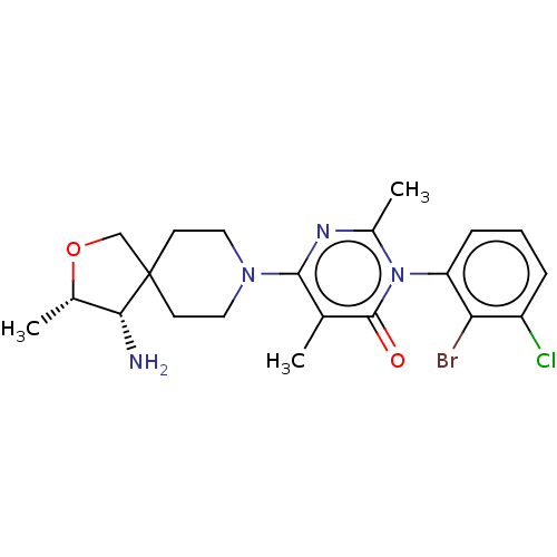Chemical structure of BindingDB Monomer ID 497122