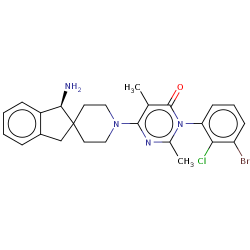 Chemical structure of BindingDB Monomer ID 497129
