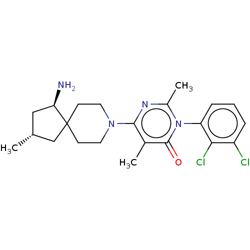 Chemical structure of BindingDB Monomer ID 497136