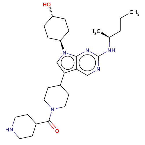 Chemical structure of BindingDB Monomer ID 497233