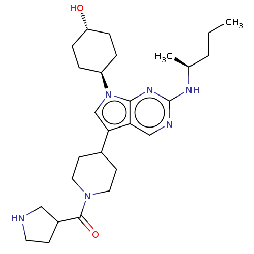 Chemical structure of BindingDB Monomer ID 497245