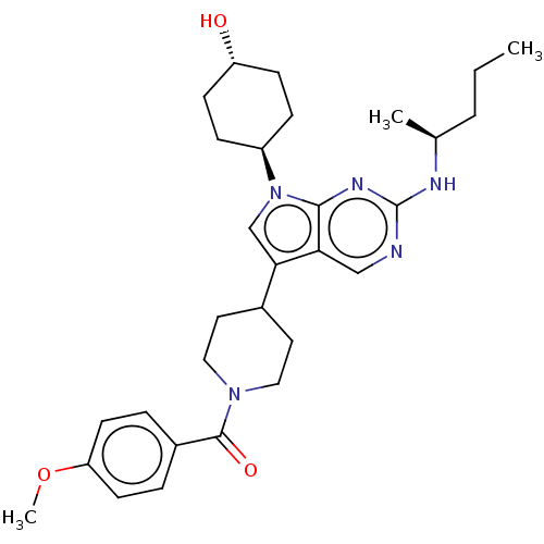 Chemical structure of BindingDB Monomer ID 497264