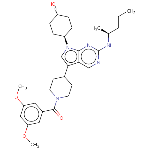 Chemical structure of BindingDB Monomer ID 497301