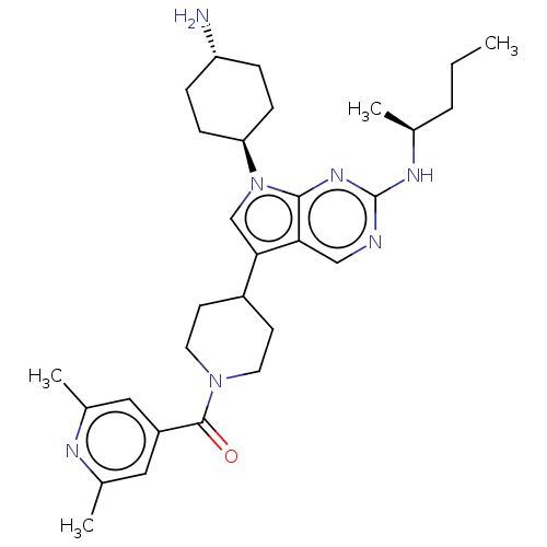 Chemical structure of BindingDB Monomer ID 497317