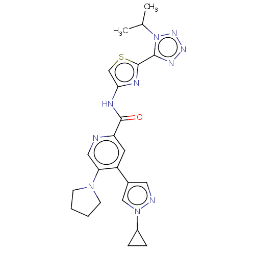 Chemical structure of BindingDB Monomer ID 497422