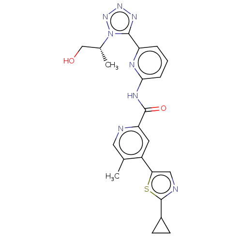 Chemical structure of BindingDB Monomer ID 497456