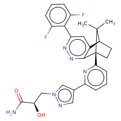 Chemical structure of BindingDB Monomer ID 497729