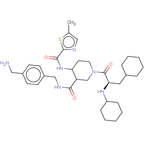 Chemical structure of BindingDB Monomer ID 498894