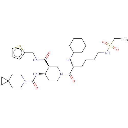 Chemical structure of BindingDB Monomer ID 498913