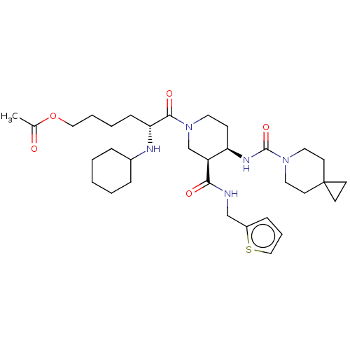 Chemical structure of BindingDB Monomer ID 498918