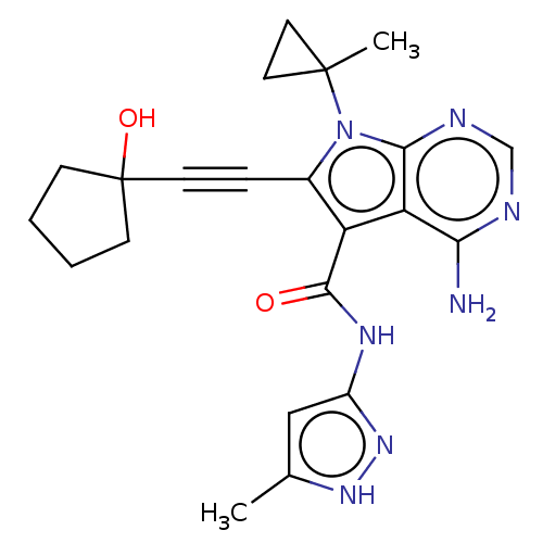 Chemical structure of BindingDB Monomer ID 499158