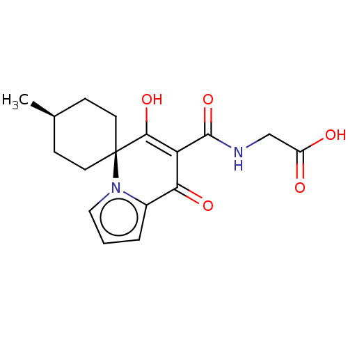 Chemical structure of BindingDB Monomer ID 500343