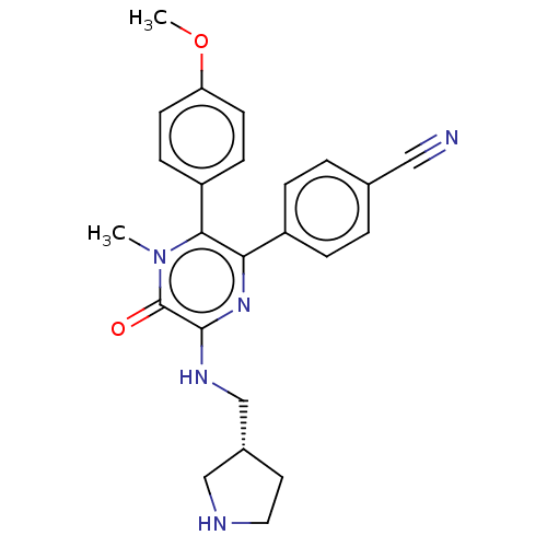 Chemical structure of BindingDB Monomer ID 501794
