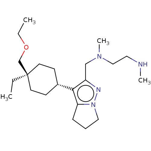 Chemical structure of BindingDB Monomer ID 502126