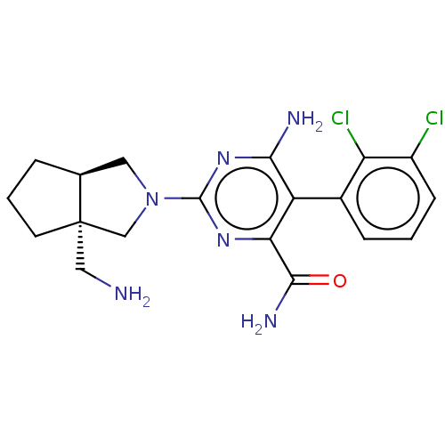 Chemical structure of BindingDB Monomer ID 503401