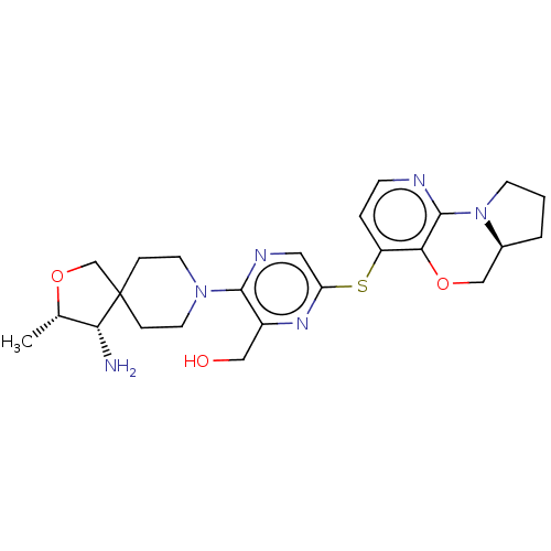 Chemical structure of BindingDB Monomer ID 504292
