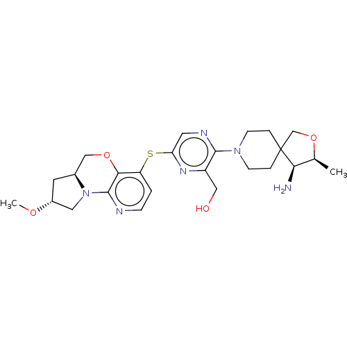 Chemical structure of BindingDB Monomer ID 504297