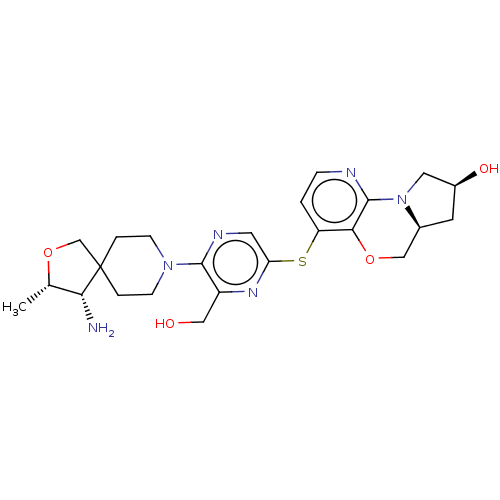 Chemical structure of BindingDB Monomer ID 504298