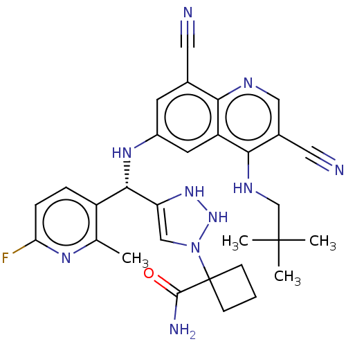 Chemical structure of BindingDB Monomer ID 505845