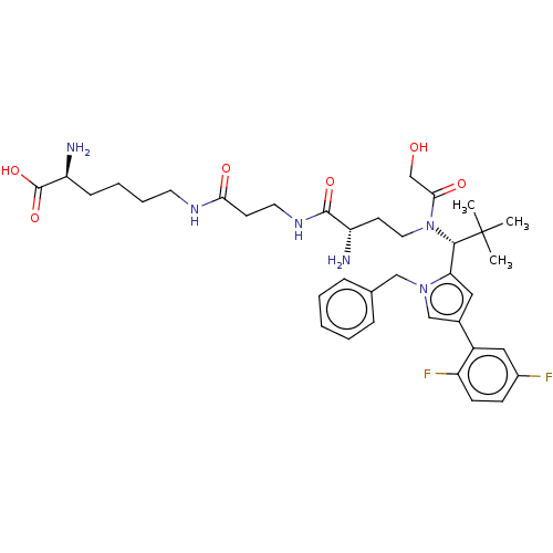 Chemical structure of BindingDB Monomer ID 509106