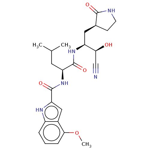 Chemical structure of BindingDB Monomer ID 509790