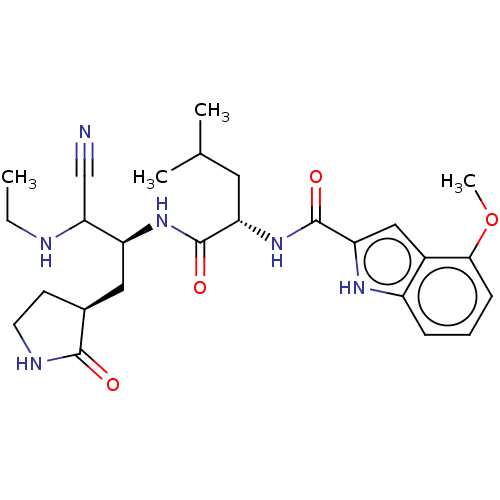 Chemical structure of BindingDB Monomer ID 509924