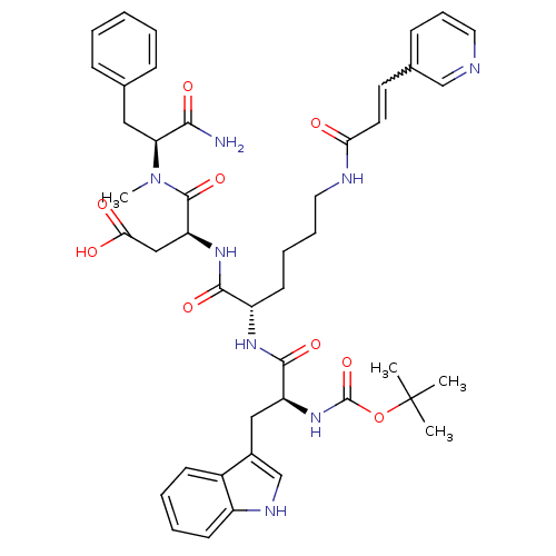 Chemical structure of BindingDB Monomer ID 50002482